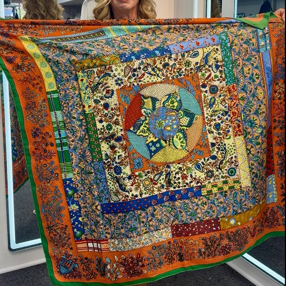 Hermes silk shawl - Picture 1 of 10